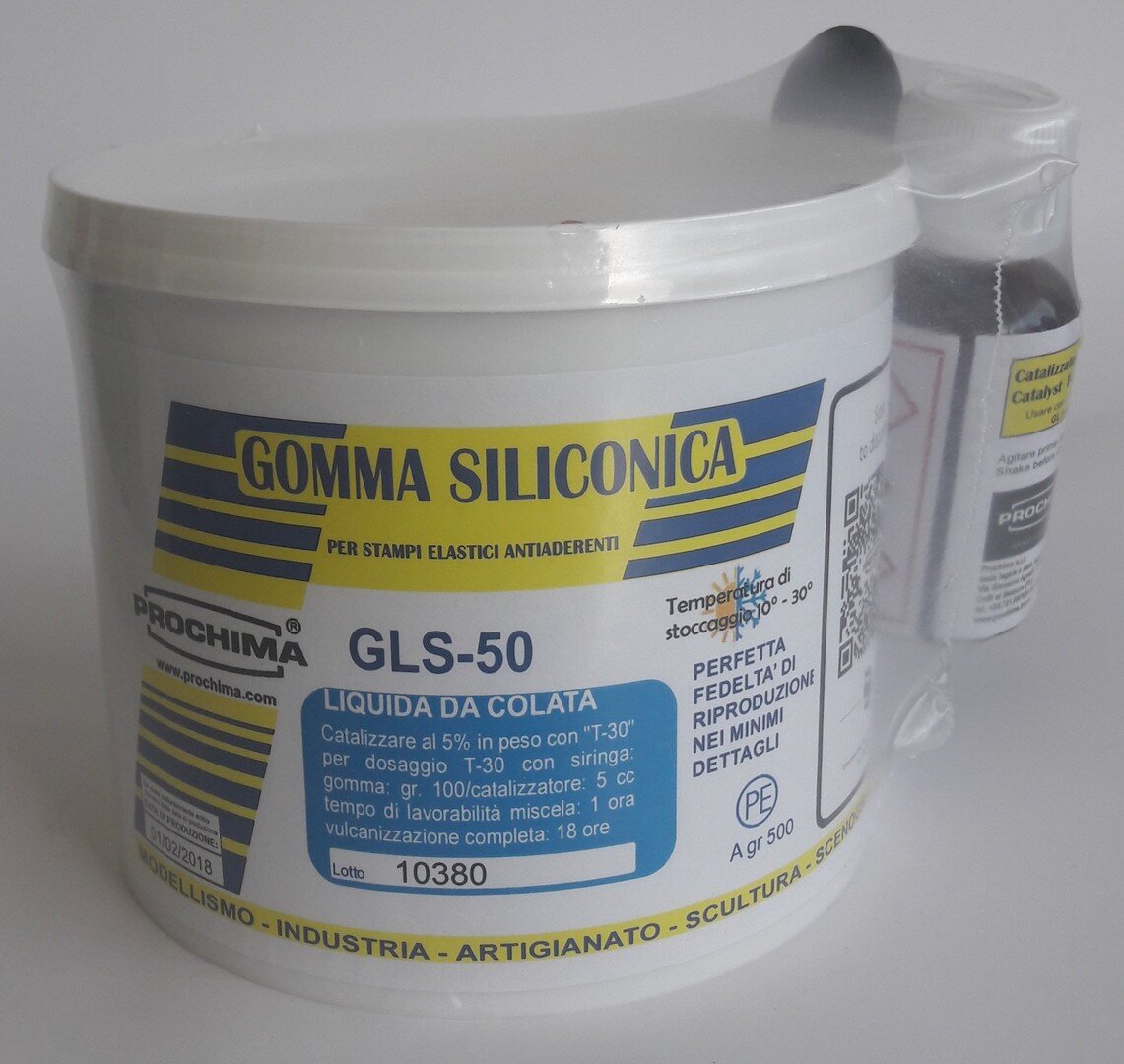 GLS-50 Gomma siliconica  - Resin Shop